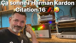 Alors à la hauteur 😉 Harman Kardon Citation 16 😍 sur Altec M14 😜 [upl. by Weatherley]