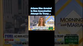 Arizona Man Arrested In New Assassination Attempt On Trump [upl. by Nanis]