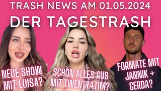 Luisa Neue Show🎉 Kim Virginia Alles aus mit Twenty4Tim💔 JannikGerda in Formaten📺 [upl. by Jilli171]