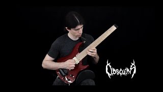 Obscura  Ethereal Skies Guitar Playthrough by Rafael Trujillo [upl. by Etana]