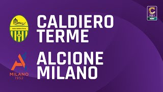 Caldiero Terme  Alcione Milano 02  Gli Highlights [upl. by Adalheid]