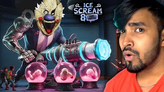 FINALLY MY ALL FRIENDS ESCAPED FROM ICECREAM UNCLE  TECHNO GAMERZ ICESCREAM 8 HORROR GAMEPLAY [upl. by Mccandless]