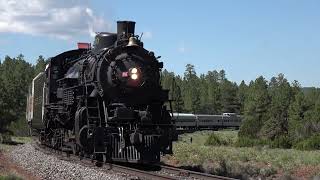 Chasing Grand Canyon Railway 4960 June 3 2023 [upl. by Tacy]