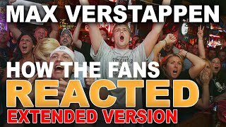 EXTENDED VERSION How worldwide Verstappen fans reacted during the GP Abu Dhabi 2021 [upl. by Bradleigh]