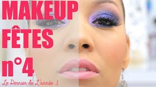 ♡TUTORIEL Maquillage de Fêtes N°4 spécial Réveillon [upl. by Airdnaed]