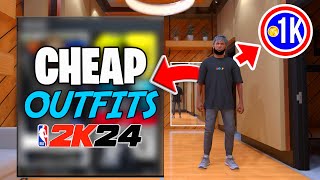 BEST CHEAP OUTFITS in NBA 2K24 DRIPPY OUTFITS UNDER 1000 VC BUDGET CLOTHES 2K24 [upl. by Martynne764]