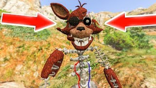 BRAND NEW IGNITED FOXY ANIMATRONIC GTA 5 Mods FNAF Funny Moments [upl. by Hakan]