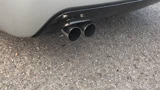 Bmw e60 530d straight pipe [upl. by Bumgardner]