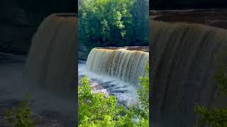 Tahquamenon Falls State Park in Michigan michigan statepark waterfall nature peaceful [upl. by Badger]