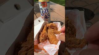 Popeyes Special 3 Piece Chicken with Beer [upl. by Nehgem569]