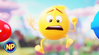 The Emoji Movie  Gene Gets Stuck in Candy Crush [upl. by Swinton188]