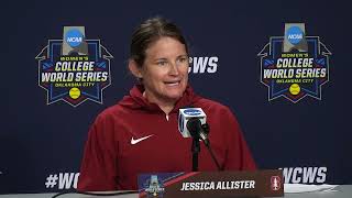 Stanford Postgame vs Texas WCWS 2024 [upl. by Anelyak485]