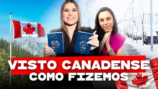 COMO fazer VISTO CANADENSE em 2024  DICAS e COMO FIZEMOS [upl. by Flosser]