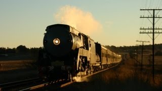 Australian Steam 3801 from Albury to Marulan June 2006 [upl. by Dahsar]