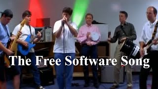 The Free Software Song  The GNU Stallmans  1080p Upscale 219 [upl. by Adriena593]