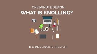 One Minute Design What is Knolling [upl. by Wakerly224]