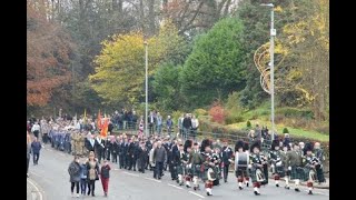 Morpeth’s 2022 Remembrance parade [upl. by Nylekcaj]