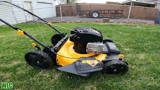 Cub Cadet SC300B Push Mower in Action [upl. by Akcirred]