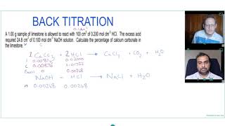 BACK TITRATION for A LEVEL CHEMISTRY [upl. by Caylor]