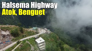 Isa sa pinakamapanganib na daan sa mundo  Halsema Highway  Atok Benguet  2nd Highest Point [upl. by Rico13]