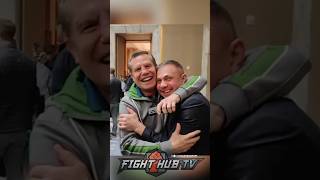 Julio Cesar Chavez EMBRACES Kostya Tszyu 23 YEARS after fight [upl. by Tarrant]