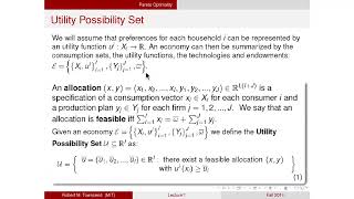 Lecture 7 Pareto Optimality [upl. by Jacinta]