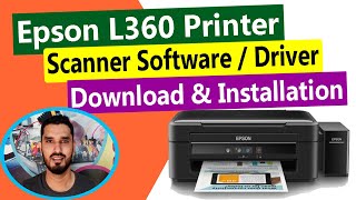 Epson L360 Printer Scanner Driver Download amp Installation In Windows 10 ll മലയാളം [upl. by Nunnery]