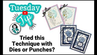 Spotlight Card Making Technique 4 Ways To Make Easy Cards [upl. by Austin]