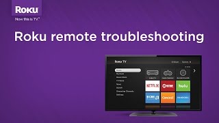 Roku remote pairing and troubleshooting [upl. by Namron]