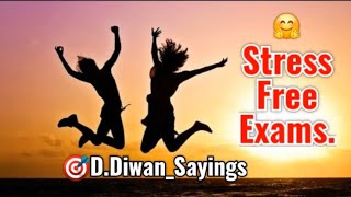 Relieve Stress amp Anxiety I DU Exams I CBSE Board 2025 I How to face Exams [upl. by Chelton]