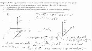 Problema sobre electromagnetismo 1 [upl. by Fraase]