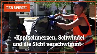 Extreme Hitzewelle in Griechenland  DER SPIEGEL [upl. by Keelby607]