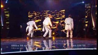 EMD  Baby Goodbye Live Melodifestivalen 2009 Final [upl. by Aitselec]