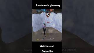 Reedm code giveaway 🎁✨ freefire  raistar amitbhai ajjubhaifreefire  ajjubhai gaming short [upl. by Aliuqehs706]