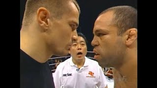 Wanderlei Silva vs Mirko Cro Cop Pride 20 Armed and Ready  First Fight [upl. by Gautious]