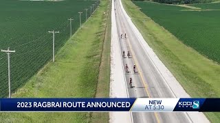 RAGBRAI 50th anniversary route announced [upl. by Rew320]