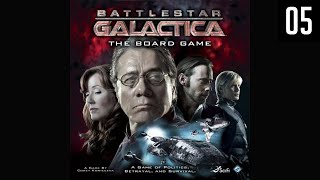 Battlestar Galactica Boardgame  Session 1 4 players BaseExodus to Kobol  Part 5 Final Part [upl. by Yespmed]