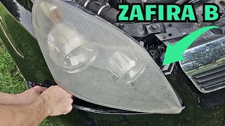 Zafira B Headlight Removal  Quick Guide [upl. by Odnalra]