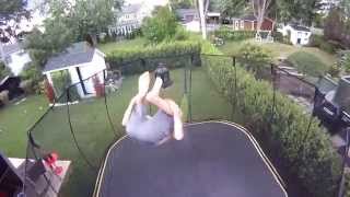 GOPRO trampoline avant souper 2014 [upl. by Annohsed]