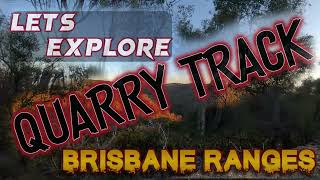 Quary track Brisbane Ranges Victoria Australia [upl. by Akimit]