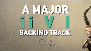 2 5 1 Backing Track in A Major [upl. by Daberath57]