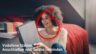 Vodafone Station Anschließen und Geräte verbinden [upl. by Annairol]