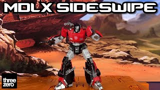 ThreeZero Transformers MDLX SIDESWIPE Review [upl. by Pellikka]