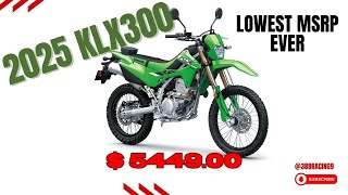 2025 KLX300 Lowest MSRP ever and a Trail Ride [upl. by Ambros]