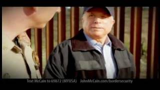 McCain TV Ad quotComplete The Danged Fencequot Spoof [upl. by Ebsen]