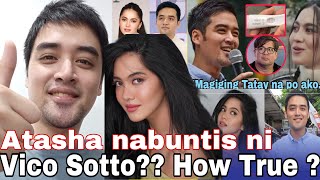 ATASHA MUHLACH Nabuntis nga ba ni VICO SOTTO ATASHA Nagsalita na HOW TRUE [upl. by Arline]