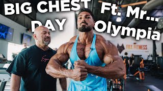 Chest Day with COACH ft dereklunsford hanyrambodFST7 [upl. by Nutsud793]