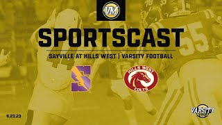 SPORTSCAST  Sayville vs Hills West  Varsity Football  923 1PM [upl. by Niltag]