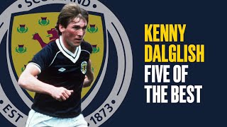 Kenny Dalglish  Five of the Best Goals For Scotland [upl. by Meerak]