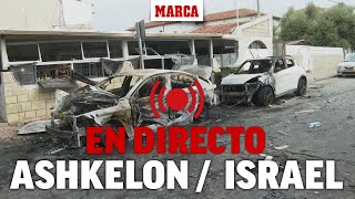 DIRECTO I Israel declara el estado de guerra I Desde Ashkelon en el sur de Israel [upl. by Jamey86]